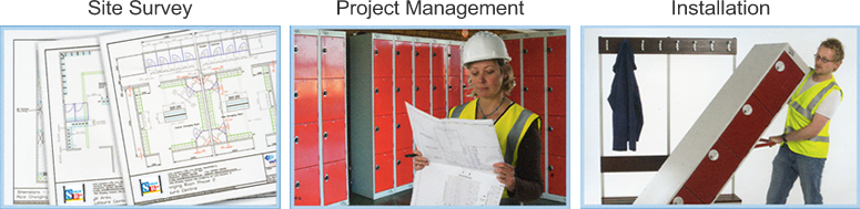 Storage Bitz offers site surveys, project management and installation