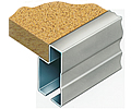 Longspan shelving: 25mm Stepped Beam