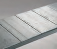 Galvanised Flat Steel Shelf Panels